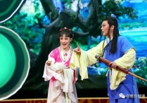 黄梅戏演员张辉夫妇（舞台上的他无比投入演绎着地质学家李四光的不平凡）
