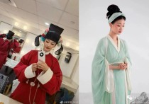 只此青绿吴宇婷（第一次以青绿角色登上舞台获得观众们的认可被网友称为宝藏演员）