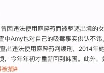 39岁韩国女星李允智3度涉毒被捕（曾因用违禁药被驱逐出境年初才回国）