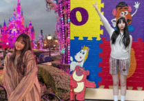 欧阳娜娜妹妹  欧阳娣娣自出道以来都是以中分黑长发造型示人