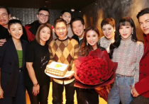 37岁港姐刘倩婷生日太隆重  特意包餐厅派对向华强吕良伟均在